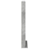 CD Cabinet Concrete Grey 65 x 23.5 x 175 cm Engineered Wood 8012661