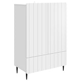 Sideboard with Drawer White 66 x 34.5 x 97 cm Engineered Wood 894435