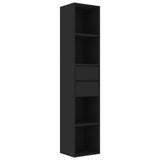 Book Cabinet Black 36x30x171 cm Engineered Wood 802868