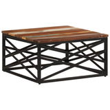 Coffee Table 68x68x35 cm Solid Reclaimed Wood 330075