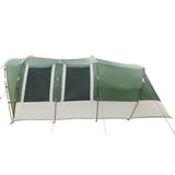 Family Tent Tunnel 8-Person Green Waterproof 94749
