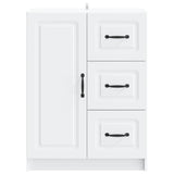 Sideboard with Drawer White 66 x 34.5 x 87 cm Engineered Wood 895775