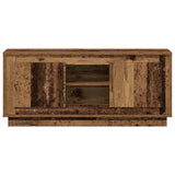 TV Cabinet Old Wood 102 x 35 x 45 cm Engineered Wood 881313