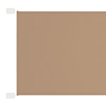 ZNTS Vertical Awning Taupe 60x800 cm Oxford Fabric 148399