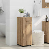 Bathroom Cabinet with Drawer Artisan Oak 30 x 35 x 80 cm 883333