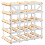 Wine Rack for 20 Bottles Solid Pinewood 282469