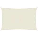 Sunshade Sail Oxford Fabric Rectangular 4x7 m Cream 135218