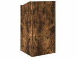 Record Cabinet Smoked Oak 36 x 36 x 95.5 cm Engineered Wood 8012830