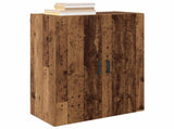 Wall-Mounted Cabinet 2 pcs Old Wood 69.5 x 34 x 90 cm 3394506