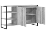 Side Cabinet Grey Sonoma 96.5 x 30 x 75 cm Engineered Wood 886615