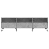 TV Cabinet Concrete Grey 150x30x44.5 cm Engineered Wood 831256