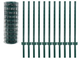 Euro Fence Steel 20x1 m Green 142815