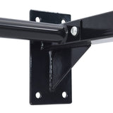 Pull Up Bar Black and Red 92 x 51 x 18 cm Powder-Coated Steel 42009161