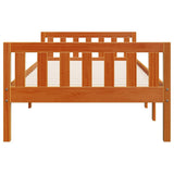 Children's Bed without Mattress Wax Brown 80x200 cm Solid Wood Pine 855026