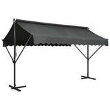 Free Standing Awning 400x300 cm Anthracite 145886