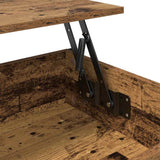 Coffee Table Old Wood 100 x 50 x 50 cm Engineered Wood 883041