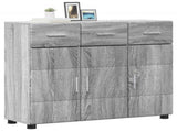 Sideboard with Shelf FLORIN Grey Sonoma 88.5 x 30.5 x 73 cm 880317