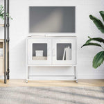 ZNTS TV Cabinet White 68x39x60.5 cm Cold-rolled Steel 853337