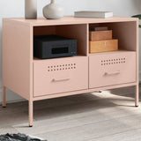 TV Cabinet Pink 68x39x50.5 cm Steel 843044