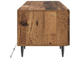 LED TV Cabinet Old Wood Engineered Wood 896473