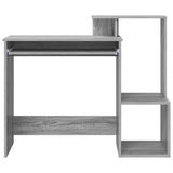 Desk with Drawer Grey Sonoma 106 x 41 x 88.5 cm Engineered Wood 869471