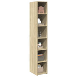 Highboard Sonoma Oak 30x41x185 cm Engineered Wood 846413