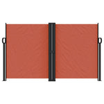 ZNTS Retractable Side Awning Terracotta 140x1000 cm 4004723