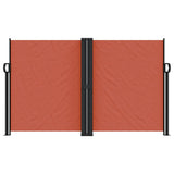 ZNTS Retractable Side Awning Terracotta 140x1000 cm 4004723