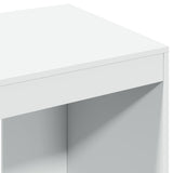 ZNTS Office Desk White 103.5x56.5x94 cm Engineered Wood 847975