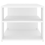 Coffee Table White 100x50x40 cm Engineered Wood 806921