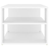 Coffee Table White 100x50x40 cm Engineered Wood 806921