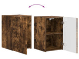 TV Cabinet Set Wall-mounted 5 pcs Smoked Oak Engineered Wood 3409074