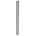 Patio Retractable Side Awning 80x300 cm Brown 48361