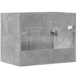 Sink Cabinet Concrete Grey 60x38.5x46 cm Engineered Wood 856208