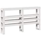 Bed Frame with Headboard without Mattress White 120x200 cm 3305994