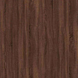 2 Piece Bathroom Furniture Set Brown Oak Engineered Wood 835699