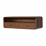 Floating Chestnut Open Console IN1229