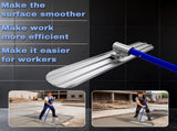488 Concrete Bull Float with Trowel, Aluminium Alloy Concrete Finishing Tool, Adjustable 46364179