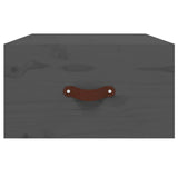 Wall-mounted Bedside Cabinets 2 pcs Grey 40x29.5x22 cm 820991