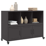 Sideboard Black 100.5x39x72 cm Steel 846734