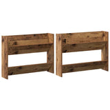 Shoe Cabinet 2 pcs Old wood 80 x 18 x 60 cm Engineered Wood 875024