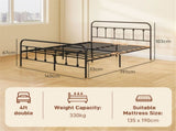 140cm Metal Bed Frame 84175379