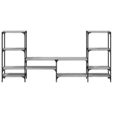 TV Cabinet Grey Sonoma 206.5x28.5x95 cm Engineered Wood 842484