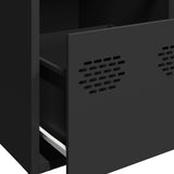 Sideboard Black 68x39x73.5 cm Cold-rolled Steel 851256