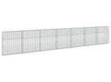 Gabion with 5 mm Wire and 5x10 cm Mesh 700x20x150 cm 3464576