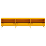 TV Cabinet Mustard Yellow 202x39x43.5 cm Cold-rolled Steel 851349