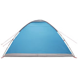 Camping Tent with Roof with Air Vent Blue 335 x 275 x 180 cm 42028638