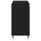 Sideboard Black Oak 101.5 x 35 x 70 cm Engineered Wood 862147