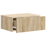 Wall-Mounted Bedside Cabinet 2 pcs Sonoma Oak 49 x 34.5 x 20 cm 898450