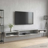Wall-mounted TV Cabinet Wall-Mounted Concrete Grey 8006016